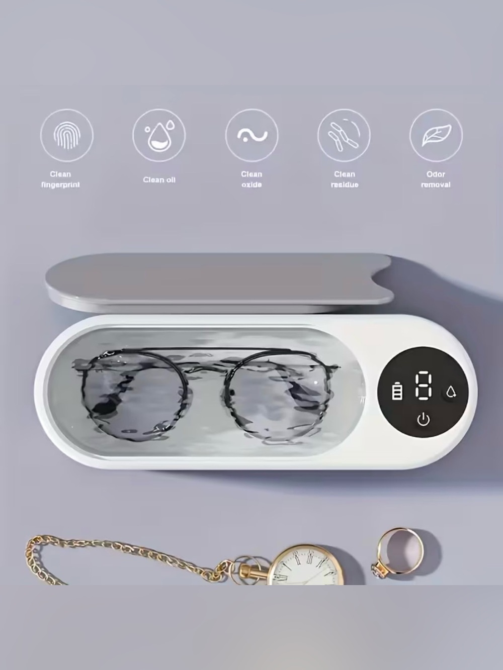 Ultrasonic Cleaner - Compact & Portable